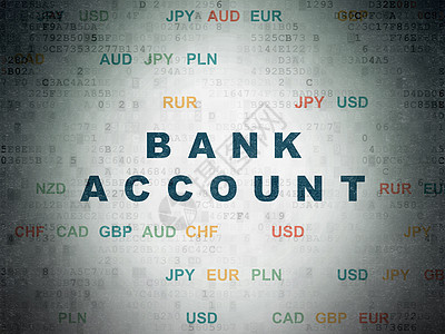 数字数据纸背景上的货币概念银行账户银行业信用代码贷款投资技术现金蓝色电子商务宝藏图片