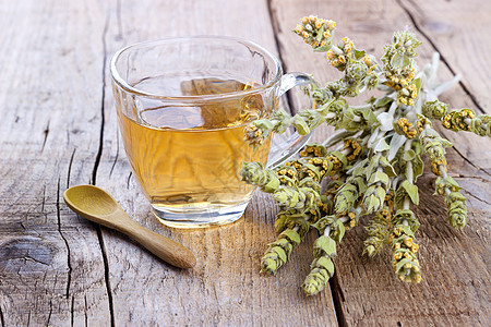 一杯草药茶农业荒野药品树叶植物学味道芳香花瓣植物群玻璃图片