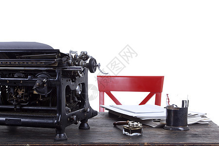 古董打字机旧式过滤器字母记者办公室钥匙桌子工作作者键盘文书作家图片