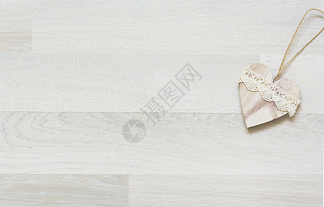 情人夜木心装饰乡村展示木板地面木工卡片桌子礼物吊坠图片