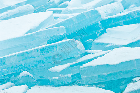 冬季风景 冰冻的冰面浮冰和其他形成层漂浮生态冰袋海洋水晶编队季节冰山环境蓝色图片