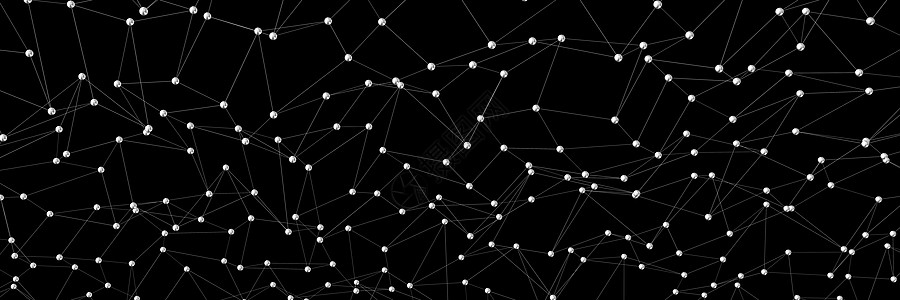 抽象技术和科学背景商业三角形辉光网格网络粒子墙纸细胞活力线条图片