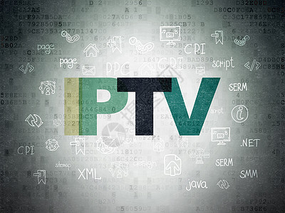 数字数据纸背景上的 Web 开发概念 IPTV代码编程绘画灰色托管服务器文本网页网站草图图片