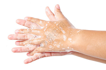 用泡泡肥皂洗手奶油手指化妆品消毒卫生清洁工手臂洗澡泡沫状泡沫图片