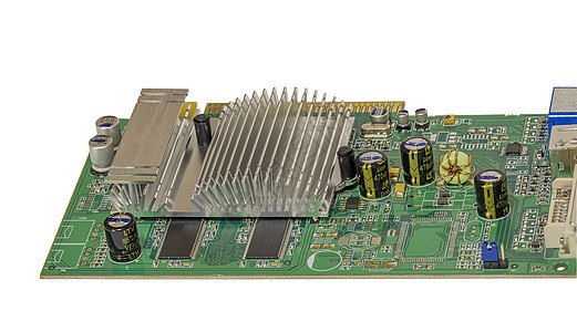 计算机视频卡处理器港口技术电气硬件宏观木板力量显卡芯片图片