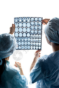 检查白色X射线图像的军服内外科医生背部观察x光断层卫生职业保健药品女士医疗保险男人头部图片
