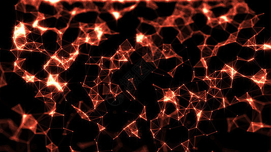 下降三角形 雨滴多边形动画片粒子马赛克图形运动电脑几何学魔法互联网技术背景图片