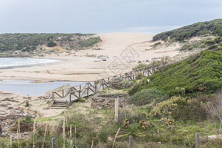 Bolonia海滩沙丘 西班牙卡迪兹海岸线闲暇海岸海景风景太阳冒险旅游全景支撑图片