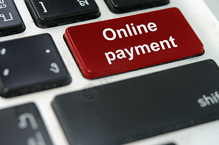 在线支付 Online pay战略质量技术键盘库存组织挑战蓝色成功市场图片