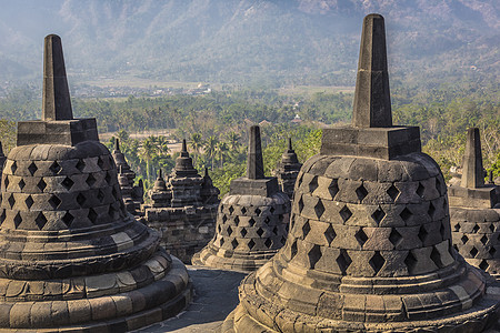 世界遗产和Yogjak最大的布丁寺庙Borobudur神话仪式吸引力历史日出雕像石头日落废墟旅游图片