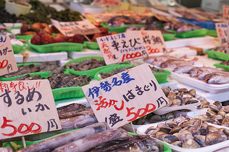 日本津治鱼市海鲜孵化场火鸡荒野钓鱼盘子街道饮食杂货店餐厅图片