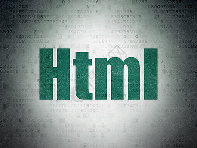 数字数据纸背景上的编程概念 Html脚本表格网络二进制应用程序软件绿色技术代码硬件背景图片