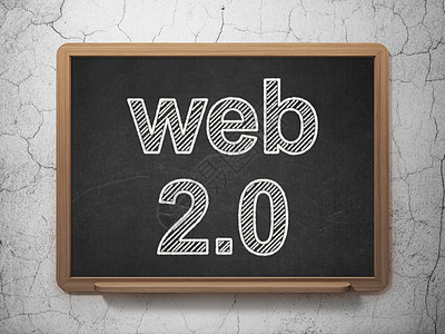Web 设计概念 关于黑板背景的Web2 0灰色网页编程网络粉笔木板代码网站课堂渲染图片
