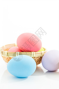 白的复活节鸡蛋庆典假期传统季节粉色兔子季节性蓝色白色绿色图片