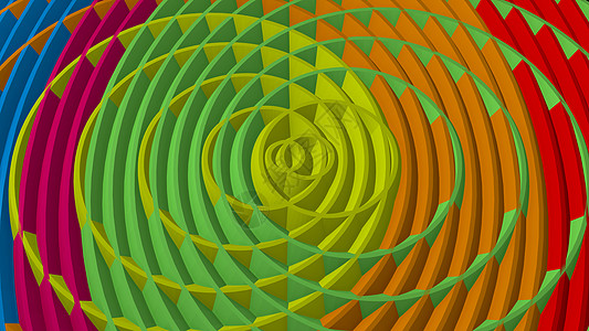 相交的彩色圆圈横幅作品橙子刷子渲染纤维绘画染料框架创造力图片
