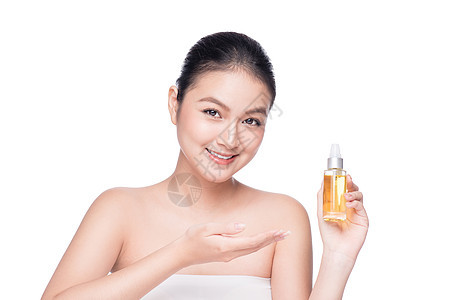 健康 温泉和美容概念 亚洲女性皮肤完美润肤坚果按摩身体女士疗法草本瓶子护理治疗图片