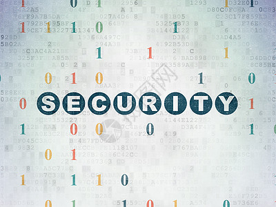 数字数据纸背景上的保护概念安全别针密码警报犯罪财产密钥保卫政策技术网络图片