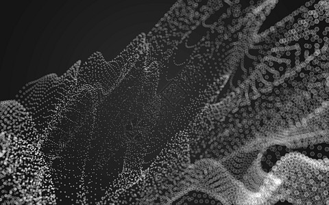 抽象的多边形空间低聚暗 background3d 渲染技术金属墙纸矩阵水晶宏观背景网络黑色3d图片