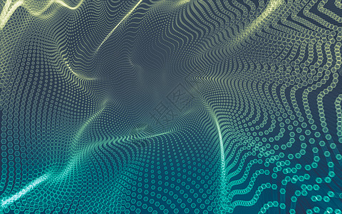 抽象的多边形空间低聚暗 background3d 渲染宏观三角形技术水晶蓝色墙纸网络金属科学背景图片