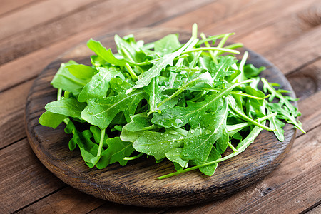 新鲜的青树叶 鲁科拉植物食物营养蔬菜饮食木头叶子草本沙拉草本植物图片