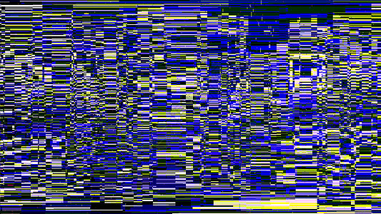 无信号T的错误概念技术蓝色插图干涉粒状电脑毛刺白色噪音线条图片