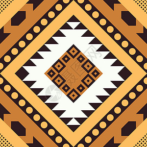 民族部落无缝模式 几何装饰插图 装饰时尚质感织物三角形艺术民间黑色纺织品菱形装饰品小地毯绘画图片