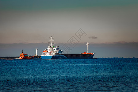 蓝货船货运飞行员海洋插图商业进口蓝色货物出口航海图片