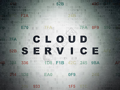 数字数据纸背景上的云网络概念云服务灰色技术机动性解决方案全世界服务器网站代码软件全球图片