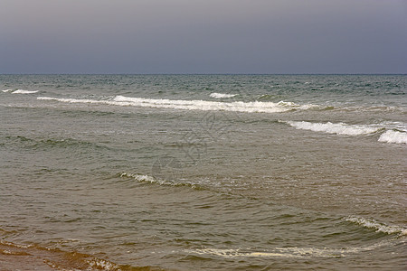 海洋自然背景的风暴和海浪图片