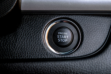 引擎启动按钮运输技术汽车钥匙车辆力量奢华发动机高清图片