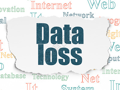信息概念 被撕纸背景数据丢失情况创新技术报纸贮存程序服务器蓝色加工眼泪软件图片