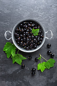 黑莓 有叶子 黑色卷毛饮食植物甜点浆果桌子水果绿色食物图片