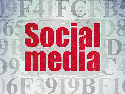 社交网络概念社交媒体数字数据纸背景社区字母白色代码团队扇子网站互联网绘画社会图片