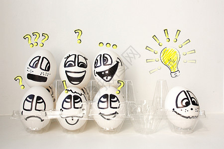 彩蛋面被油漆的鸡蛋 您设计的照片蛋壳活力漫画科学营养项目早餐教育椭圆形面孔图片