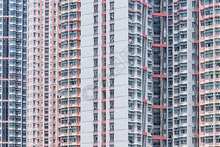 公寓楼的假象财产摩天大楼人口景观建筑住宅住房城市民众密度图片