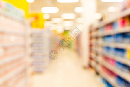 模糊的超市产品消费者顾客零售购物中心送货运动销售商业建筑图片