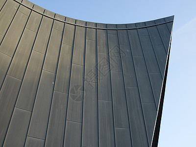 现代抽象的现代结构房子天空商业建筑学技术景观黑色民众窗户角落图片