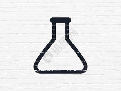 背景墙上的科学概念烧瓶管子化学品学习实验室建筑玻璃知识烧瓶药店生物学图片