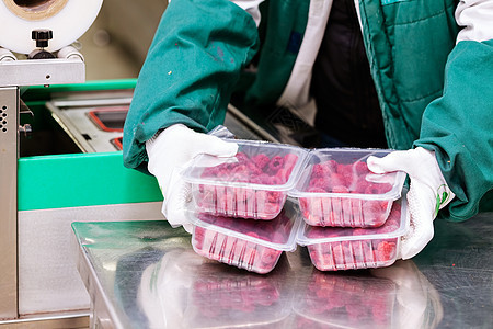 食品包装生产植物不锈钢工业食物工厂技术制造业自动化仓库图片