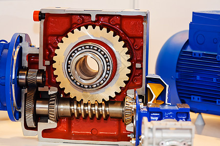 大型电动发动机的Gearbox机器同步引擎材料工程生产线圈电气商业金属图片
