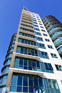 现代建筑 有玻璃面罩镜子城市太阳市中心技术金融刮刀摩天大楼财产中心图片