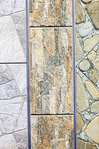 瓷砖玻璃地面石头艺术马赛克正方形建筑学浴室厨房材料图片
