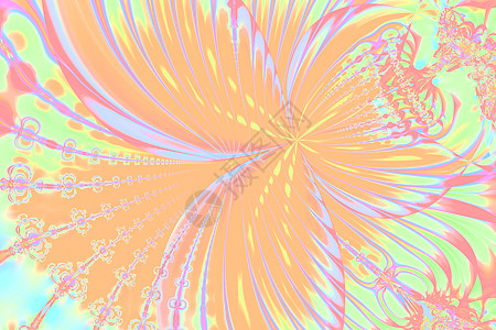 分形图像飞行的蝴蝶椭圆形光束光环曲线墙纸深色电脑绘画模仿马赛克图片