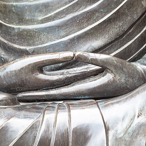 佛像的详情和夏安娜手部姿势旅行宗教雕像手印地标精神手势呼吸上帝瑜珈图片