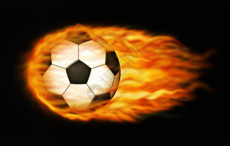火化足球球娱乐消遣游戏运动齿轮玩具火焰图片