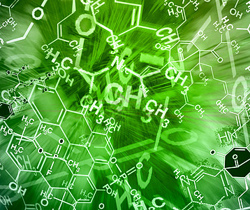 化学技术抽象背景的图像 与学校化学公式和结构的科学墙纸涡流实验技术绿色插图漩涡原子教育医疗旋转图片