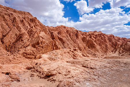 智利圣佩德罗阿塔卡马省死亡旅行太阳橙子旅游晴天沙漠荒野干旱蓝色图片