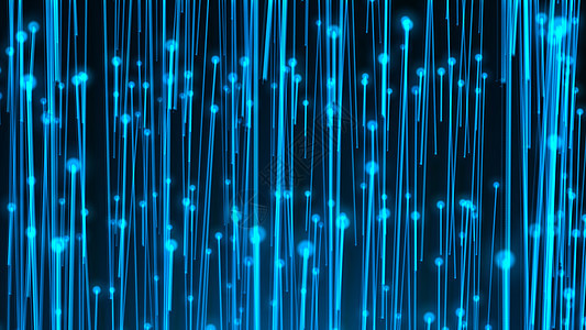 与光纤的抽象背景电讯信号蓝色宏观纤维网络服务器互联网数据电缆图片