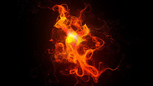 五颜六色的粒子分散和扭曲 在高端计算机和图形车上呈现的高质量剪辑辉光生日薄片魔法标识揭露者效果科学条纹运动图片