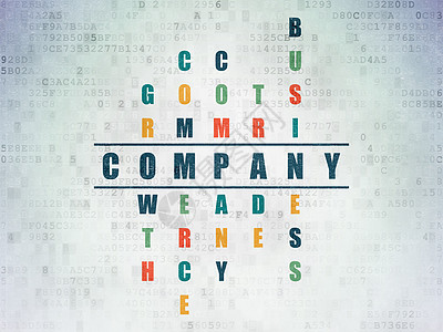 填字游戏中的商业概念公司咨询测验交易技术成功品牌数据投资代码团队图片
